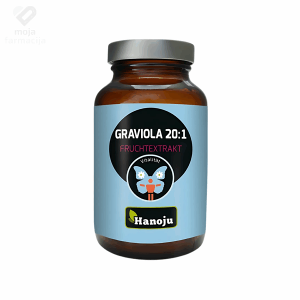 Slika proizvoda HANOJU Graviola 400mg iz online apoteke Moja Farmacija - BIH