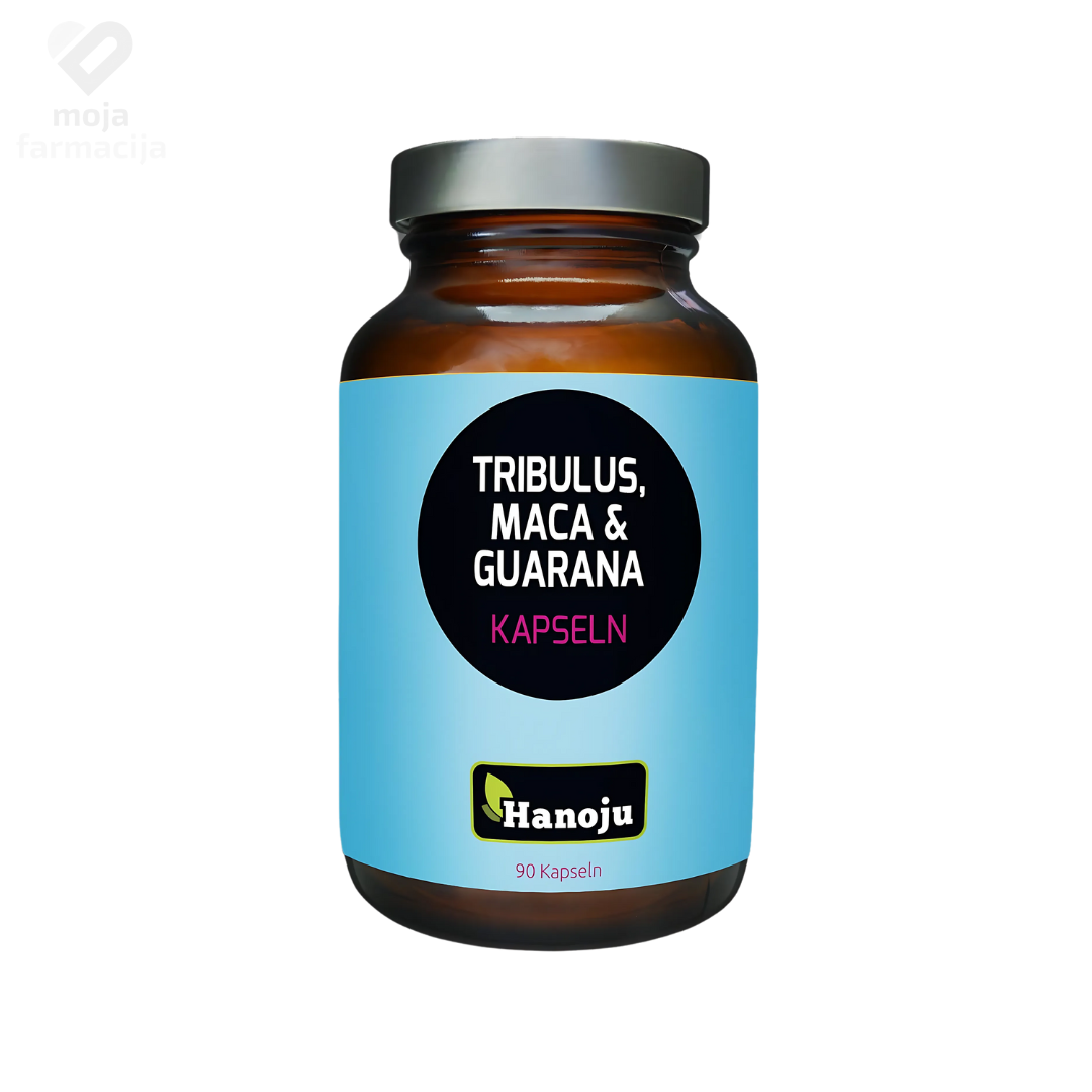 Slika proizvoda HANOJU Tribulus + Maca + Guarana iz online apoteke Moja Farmacija - BIH