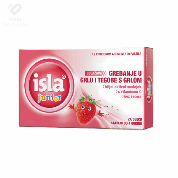 Slika proizvoda ISLA junior dječije pastile za grlo iz online apoteke Moja Farmacija - BIH