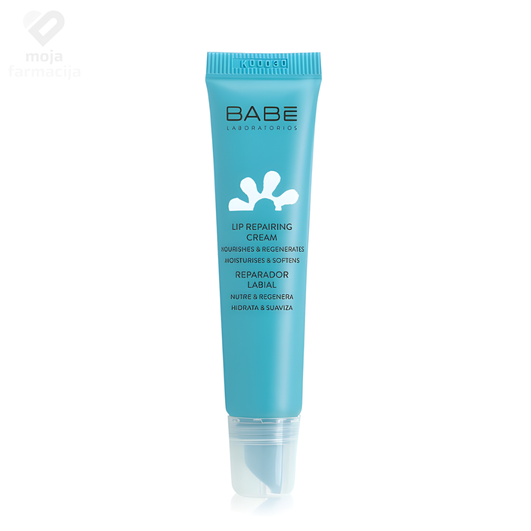 LABORATORIOS BABÉ Lip Repairing Cream tuba za intenzivnu obnovu ispucalih usana.