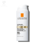 La Roche-Posay Anthelios Age Correct SPF 50 krema protiv bora i tamnih mrlja, formula sa hijaluronskom kiselinom i niacinamidom.