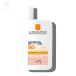 La Roche-Posay Anthelios UVMune 400 tonirani fluid SPF 50+, najnaprednija zaštita od ultra-dugih UVA zraka sa laganom bojom za ujednačen ten.