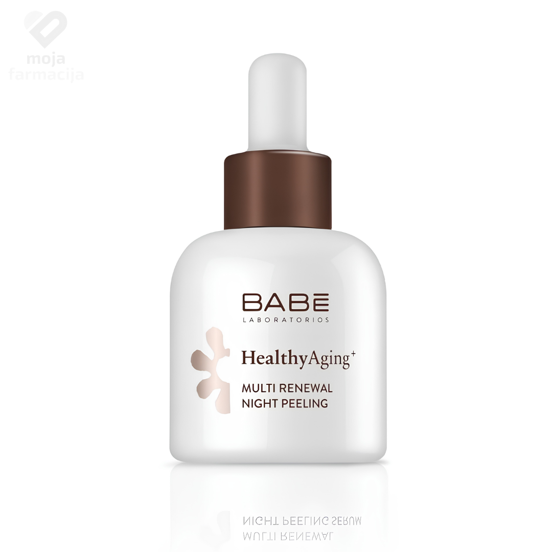 Laboratorios Babé Healthy Aging+ Multi Rejuvenating noćni piling serum sa retinolom.