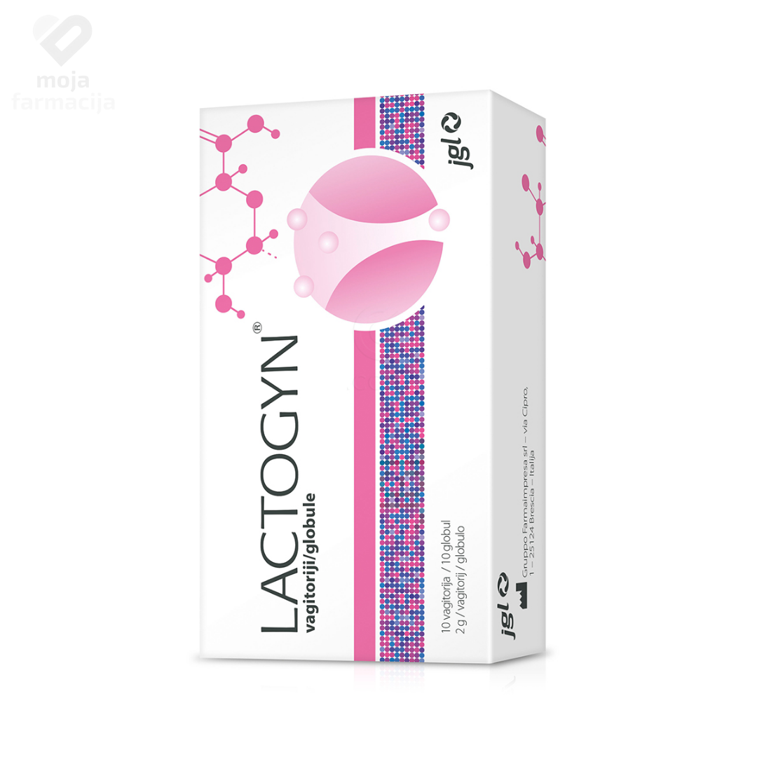 Slika proizvoda Lactogyn vaginalete iz online apoteke Moja Farmacija - BIH