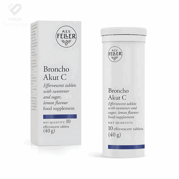 Slika proizvoda M.E.V. FELLER Broncho C akut efervete iz online apoteke Moja Farmacija - BIH