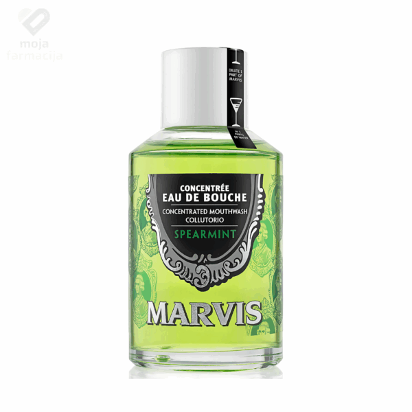 Slika proizvoda MARVIS Spearmint vodica za usta 120ml iz online apoteke Moja Farmacija - BIH