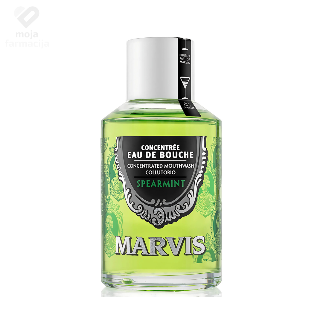 Slika proizvoda MARVIS Spearmint vodica za usta 120ml iz online apoteke Moja Farmacija - BIH