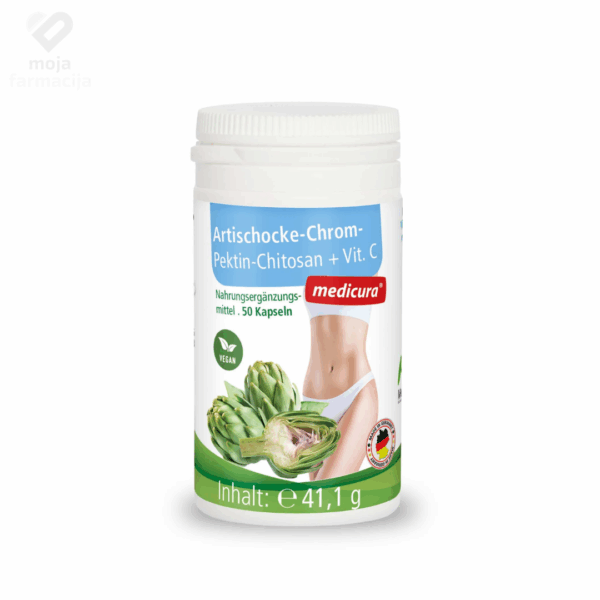 MEDICURA Artičoka & Hrom & Chitozan & Vitamin C