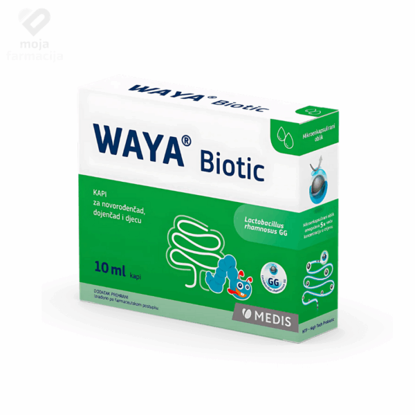 Slika proizvoda MEDIS Waya biotic kapi 10ml iz online apoteke Moja Farmacija - BIH
