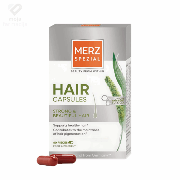 Slika proizvoda MERZ Spezial Hair kapsule za kosu iz online apoteke Moja Farmacija - BIH