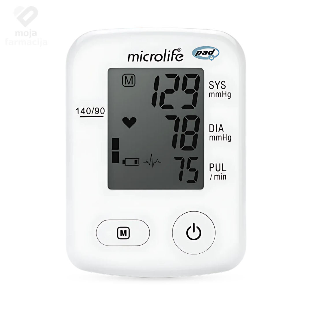 Slika proizvoda MICROLIFE Aparat za mjerenje krvnog pritiska BP A2 classic iz online apoteke Moja Farmacija - BIH