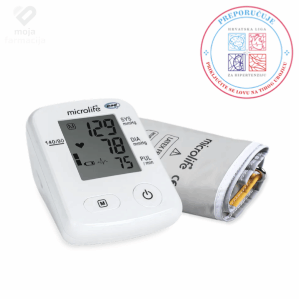 Slika proizvoda MICROLIFE Aparat za mjerenje krvnog pritiska BP A2 classic iz online apoteke Moja Farmacija - BIH
