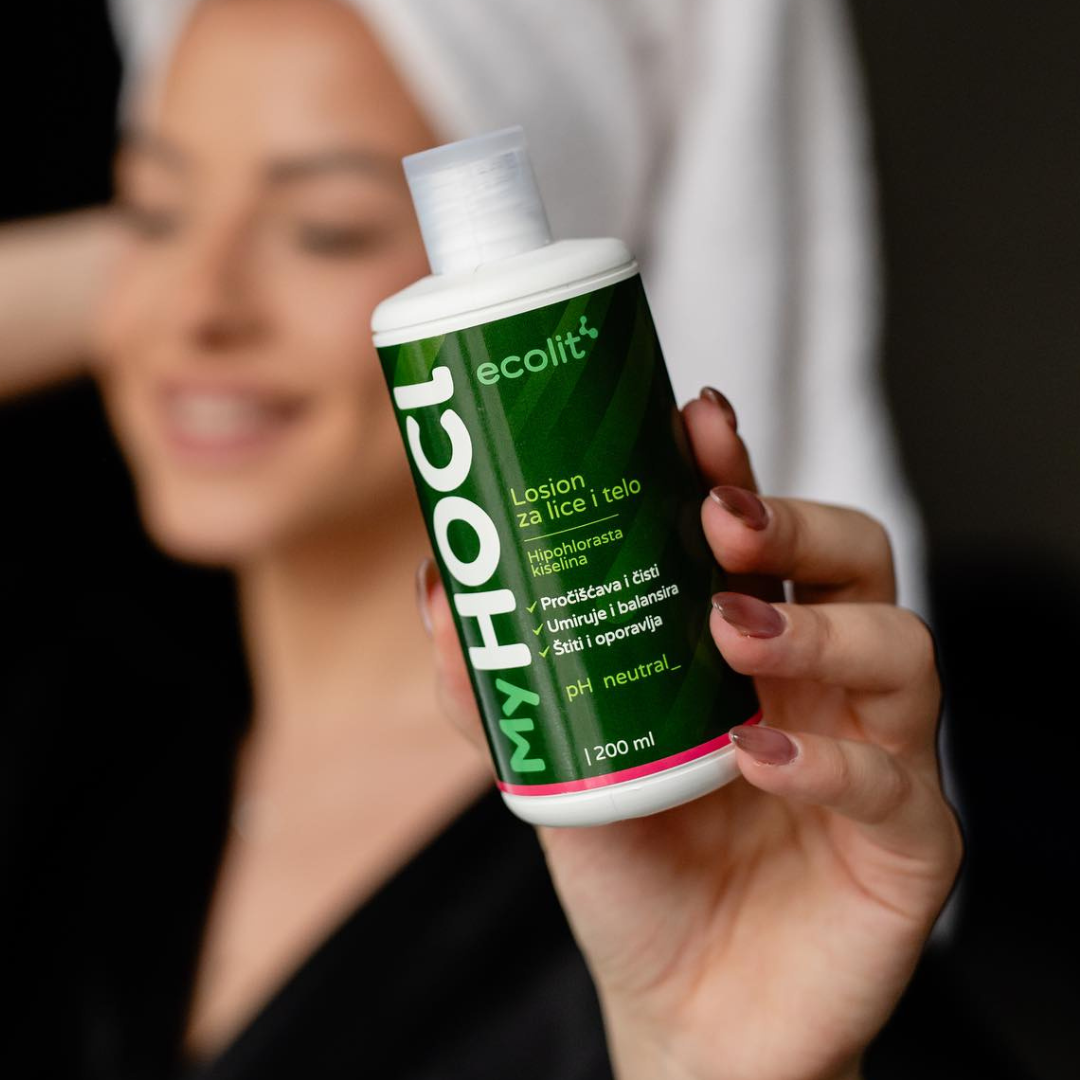 Slika proizvoda MYHOCl Losion za lice i tijelo 200ml iz online apoteke Moja Farmacija - BIH