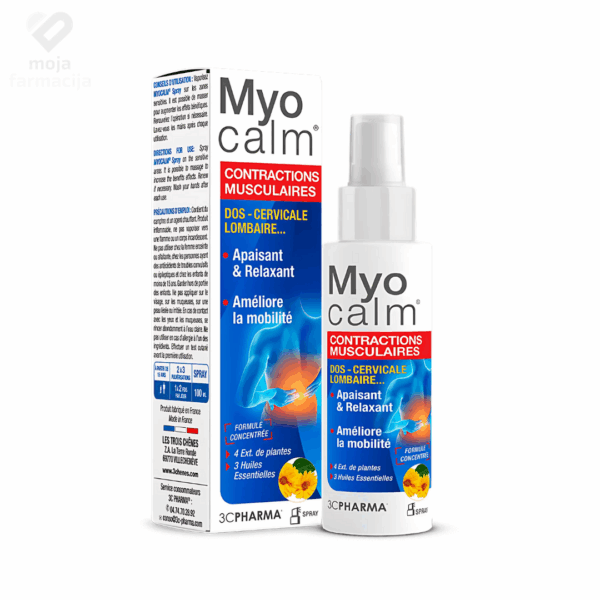 Myocalm sprej za opuštanje mišića 100ml