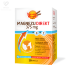 NATURAL WEALTH Magnezij Direkt 375 mg + B + C – granule koje se otapaju u ustima za mišiće i energiju.