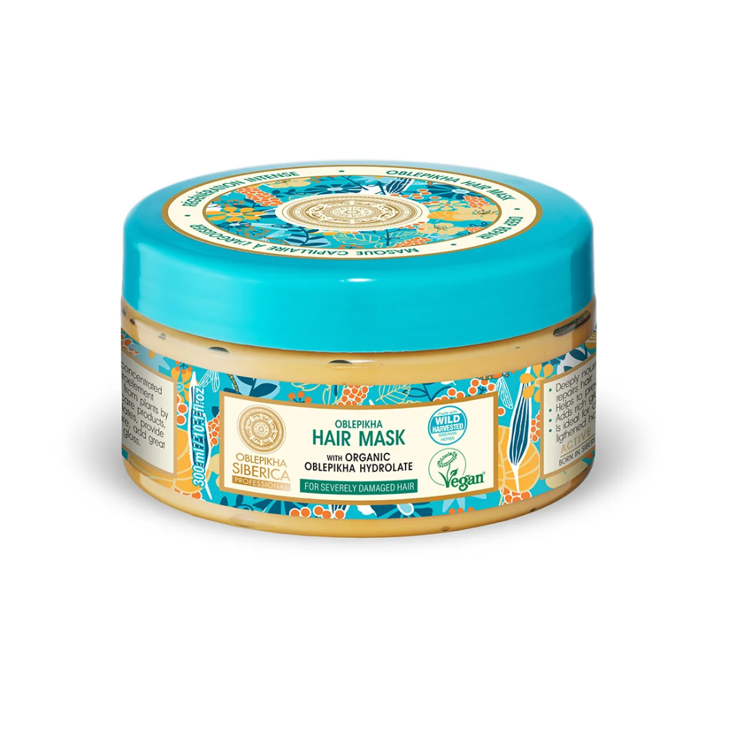 Slika proizvoda NATURA SIBERICA Oblepikha maska za jako oštećenu kosu 300ml iz online apoteke Moja Farmacija - BIH
