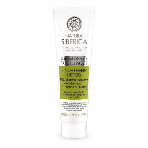 Slika proizvoda NATURA SIBERICA Zubna pasta 7 sjevernih biljaka 100g iz online apoteke Moja Farmacija - BIH
