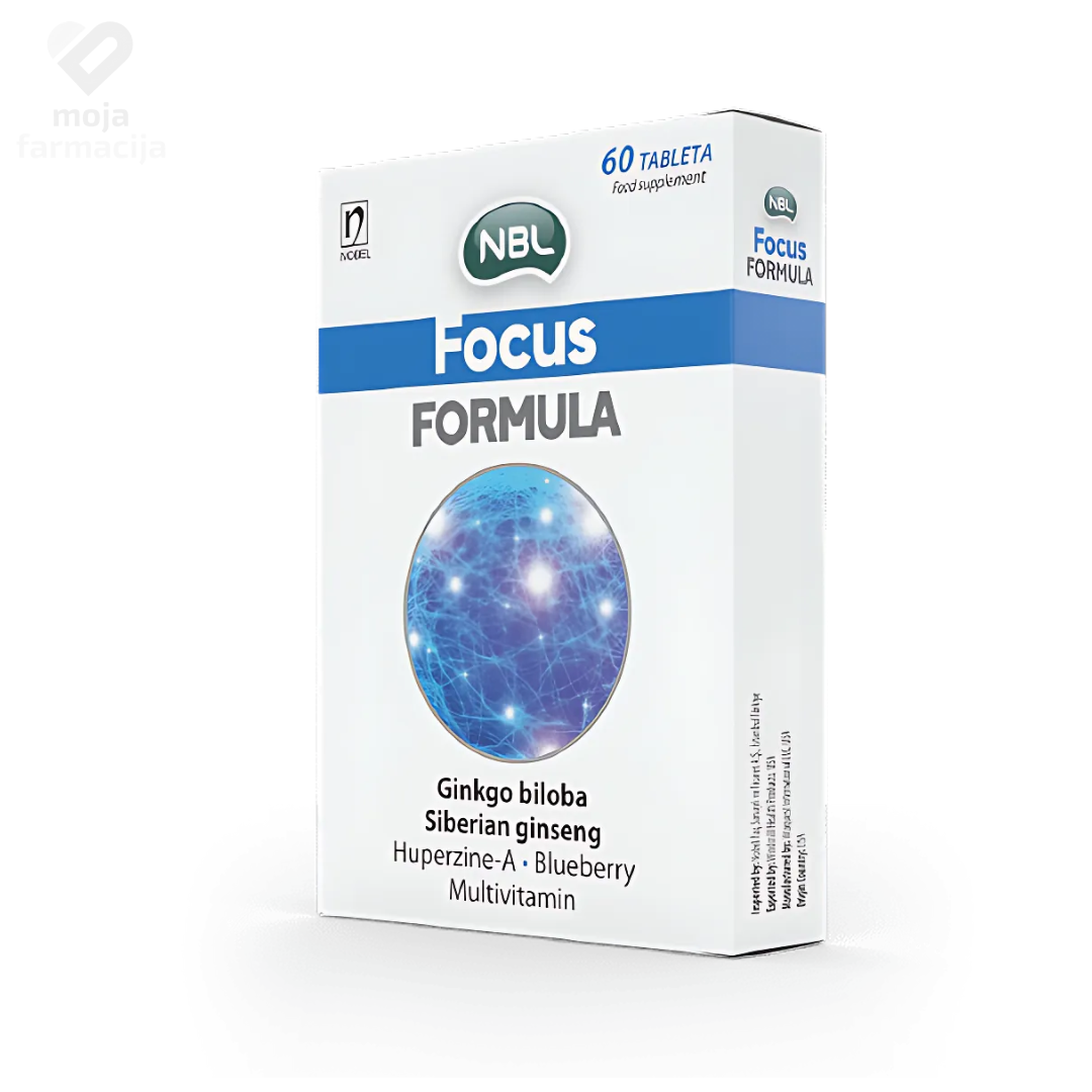 Slika proizvoda NOBEL Focus formula iz online apoteke Moja Farmacija - BIH