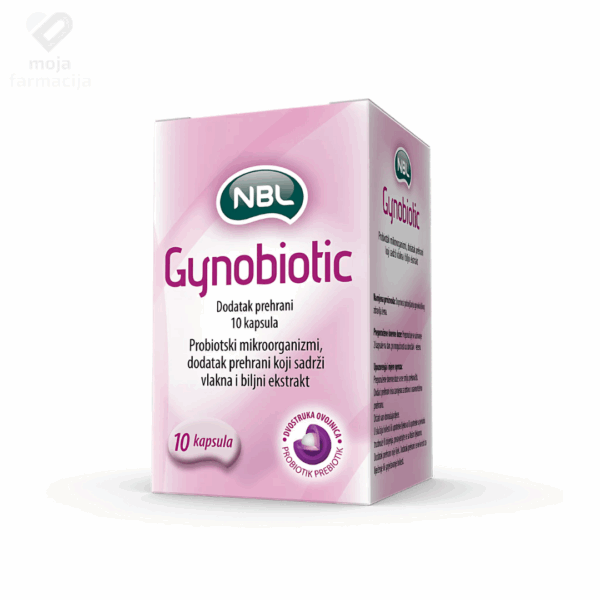 Slika proizvoda NOBEL Gynobiotic za vaginalnu ravnotežu iz online apoteke Moja Farmacija - BIH