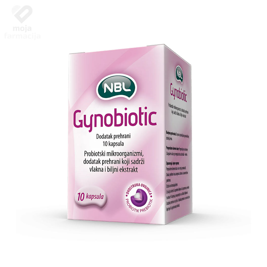 Slika proizvoda NOBEL Gynobiotic za vaginalnu ravnotežu iz online apoteke Moja Farmacija - BIH