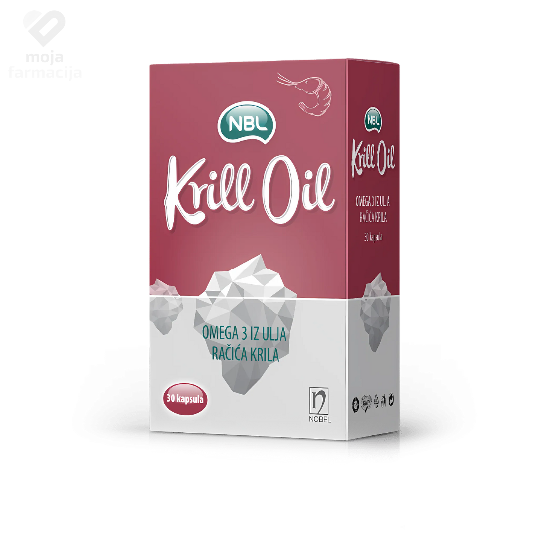 Slika proizvoda NOBEL Krill Oil kapsule iz online apoteke Moja Farmacija - BIH