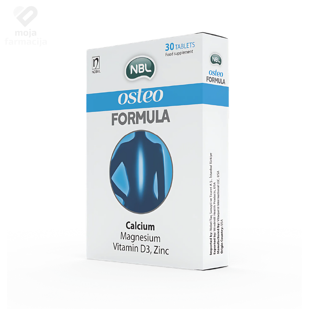 Slika proizvoda NOBEL Osteo formula iz online apoteke Moja Farmacija - BIH
