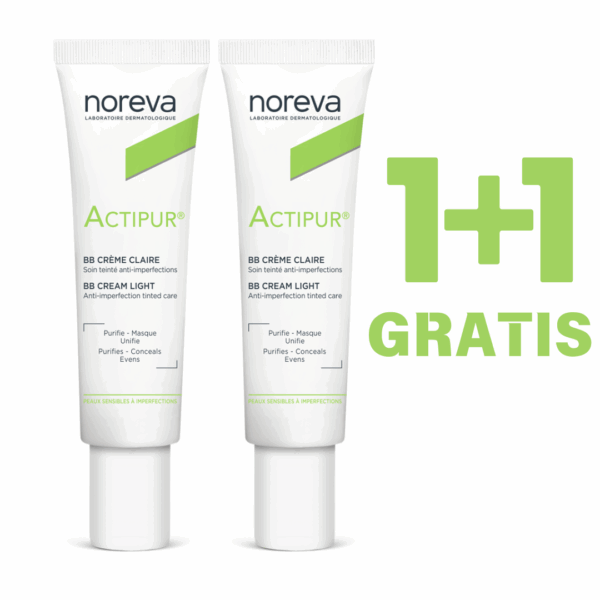 Slika proizvoda NOREVA Actipur BB Cream Light  1+1 GRATIS iz online apoteke Moja Farmacija - BIH