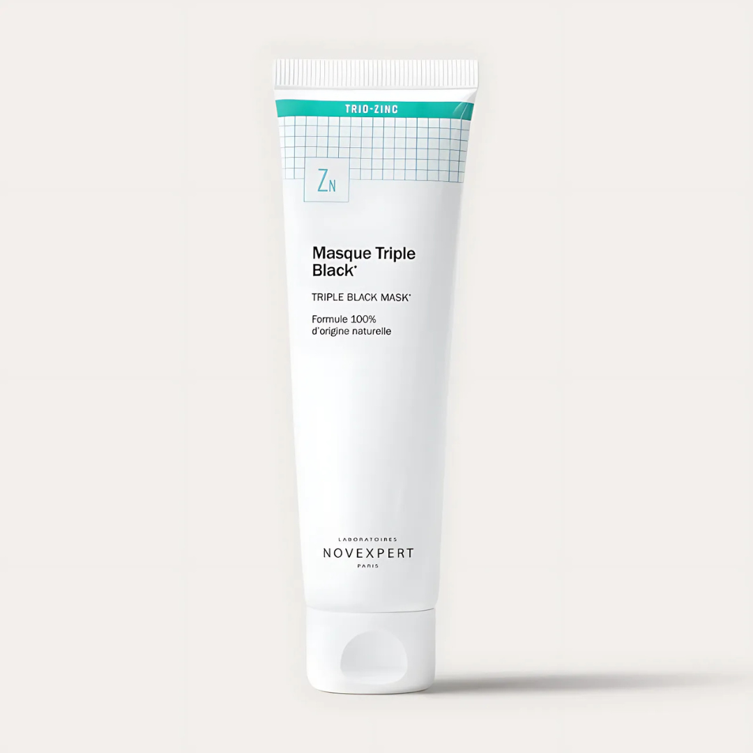 Slika proizvoda NOVEXPERT Trio Zinc trostruko crna maska za pročišćavanje i matiranje kože 70g iz online apoteke Moja Farmacija - BIH