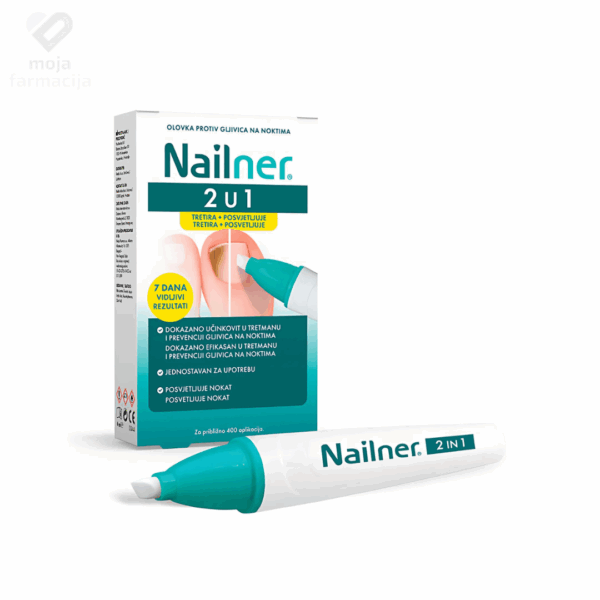 Slika proizvoda Nailner 2u1 olovka protiv gljivičnih infekcija 4ml iz online apoteke Moja Farmacija - BIH