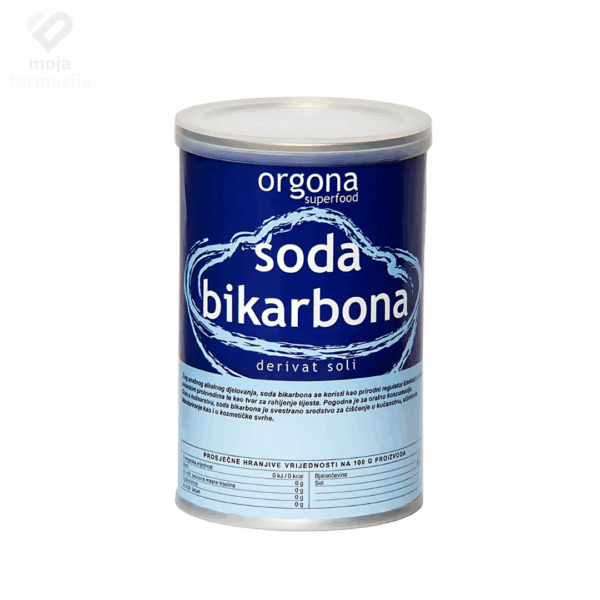 Slika proizvoda ORGONA Soda bikarbona 400g iz online apoteke Moja Farmacija - BIH