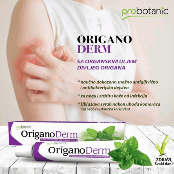 Slika proizvoda Origano Derm krema s uljem divljeg origana 30ml iz online apoteke Moja Farmacija - BIH
