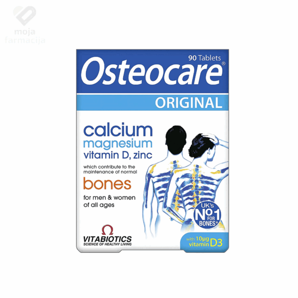 Slika proizvoda Osteocare za zdrave kosti iz online apoteke Moja Farmacija - BIH
