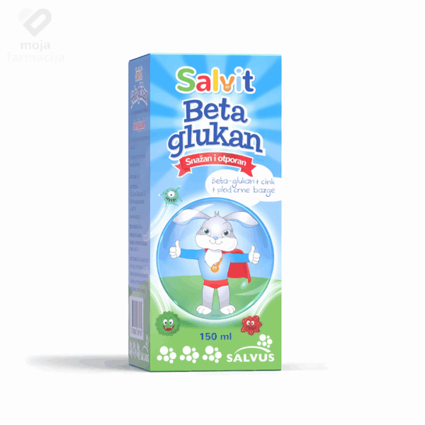 Slika proizvoda SALVIT Beta glukan sirup za imunitet 150ml iz online apoteke Moja Farmacija - BIH