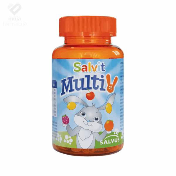 Slika proizvoda SALVIT Multivitaminski žele bomboni iz online apoteke Moja Farmacija - BIH