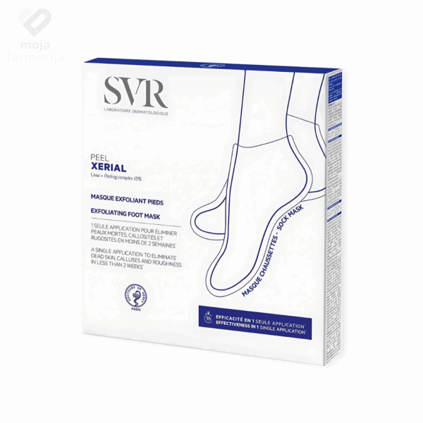 Slika proizvoda SVR Xerial Peel eksfolijacijske čarape iz online apoteke Moja Farmacija - BIH