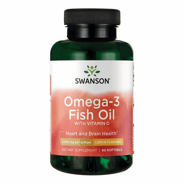Slika proizvoda SWANSON Omega 3 sa vitaminom D3 iz online apoteke Moja Farmacija - BIH