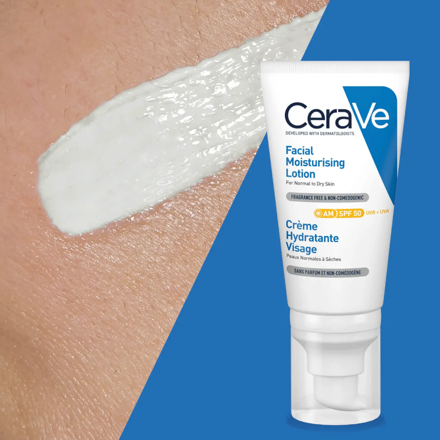 Slika proizvoda CeraVe Hidratantna njega za lice SPF50 52ml iz online apoteke Moja Farmacija - BIH