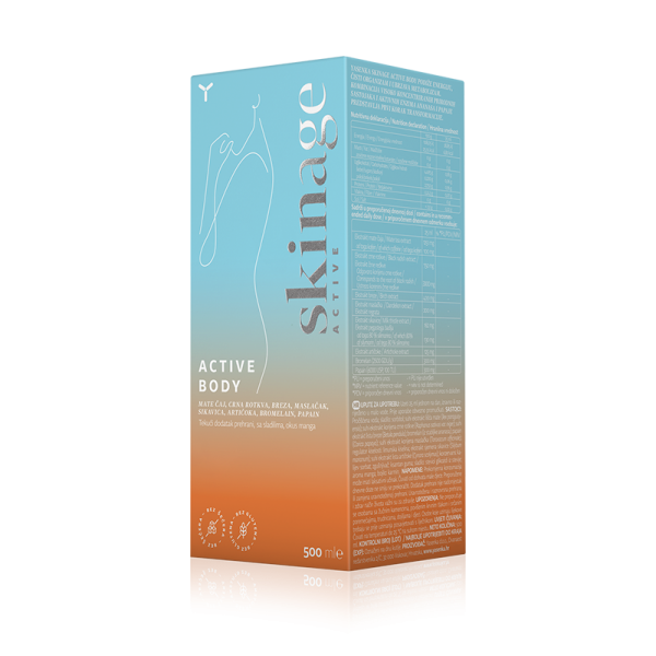 Slika proizvoda YASENKA Skinage Active body detox 500ml iz online apoteke Moja Farmacija - BIH