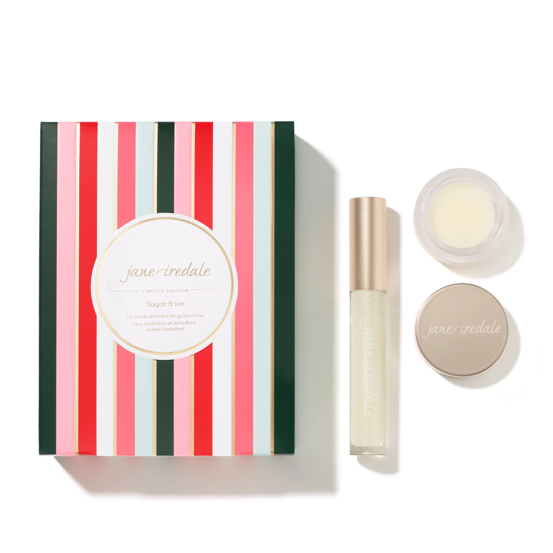 Slika proizvoda JANE IREDALE Sugar & Ice Lip Scrub and Hydrating Gloss Duo iz online apoteke Moja Farmacija - BIH