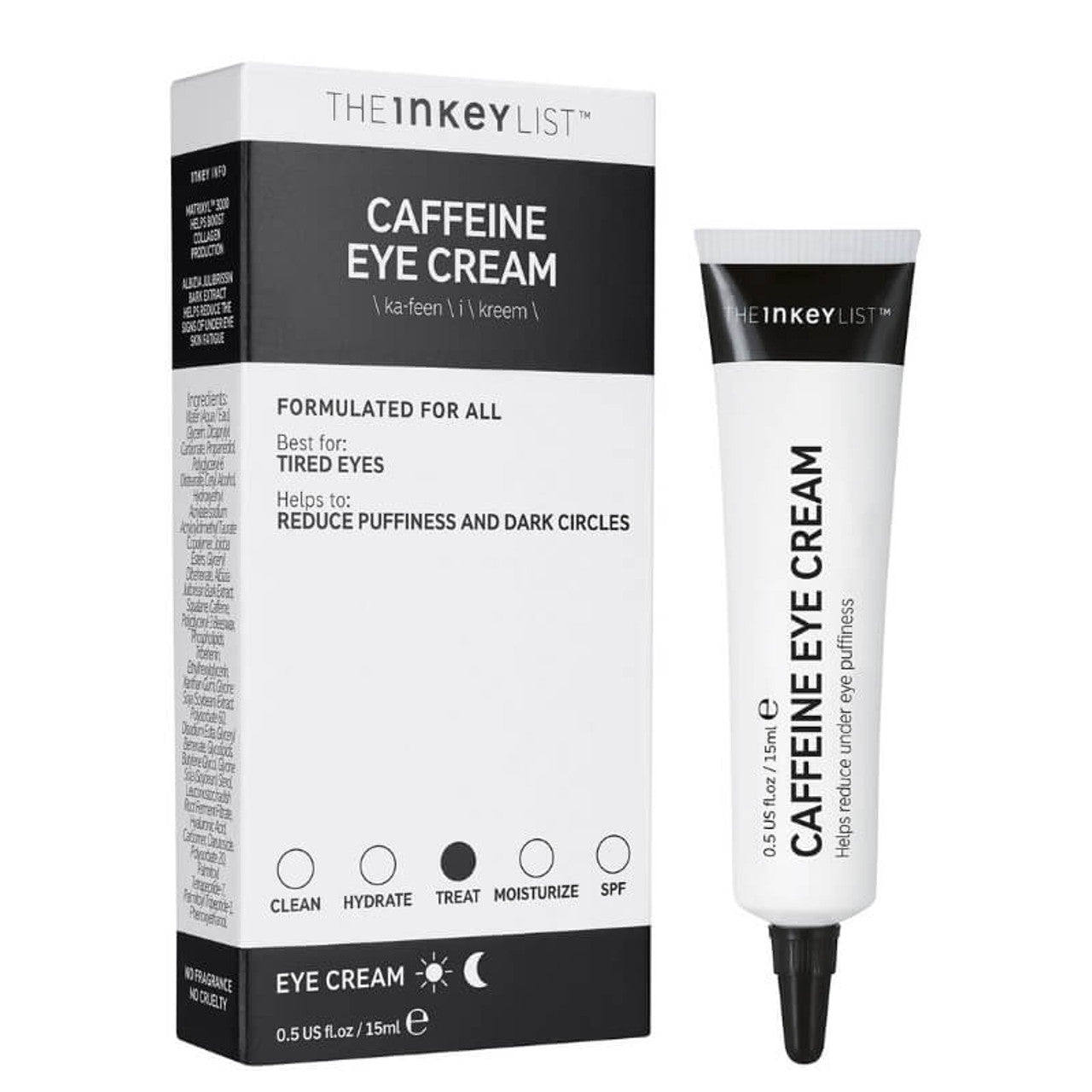 Slika proizvoda THE INKEY LIST Caffeine Eye Cream za područje oko očiju 15ml iz online apoteke Moja Farmacija - BIH