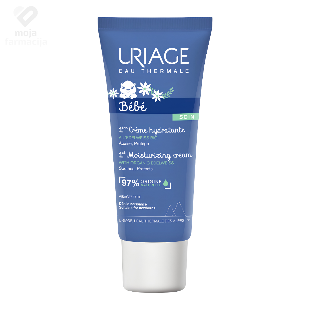 URIAGE Baby 1st hidratantna krema za lice beba sa termalnom vodom 40ml