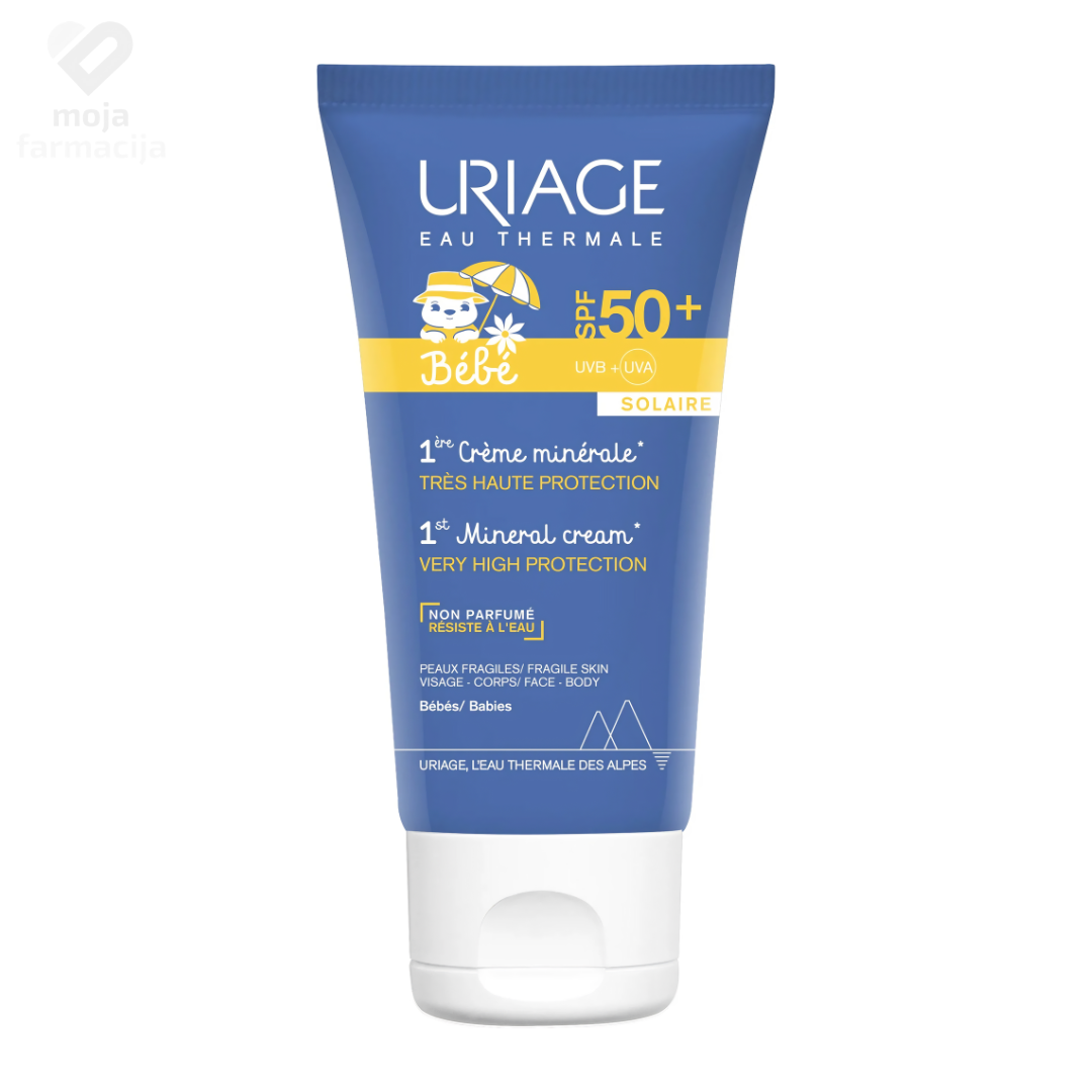 URIAGE Baby 1st mineralna krema za zaštitu beba od sunca SPF50+ 50ml