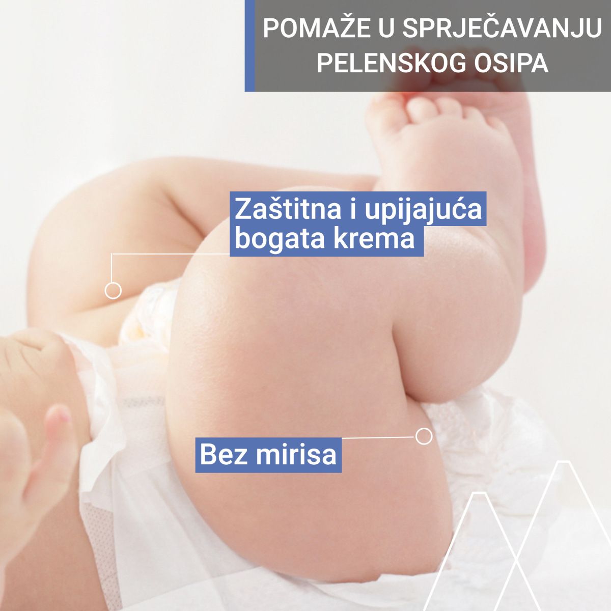 Slika proizvoda URIAGE Bebe 1er change zaštitna krema kod pelenskog osipa iz online apoteke Moja Farmacija - BIH