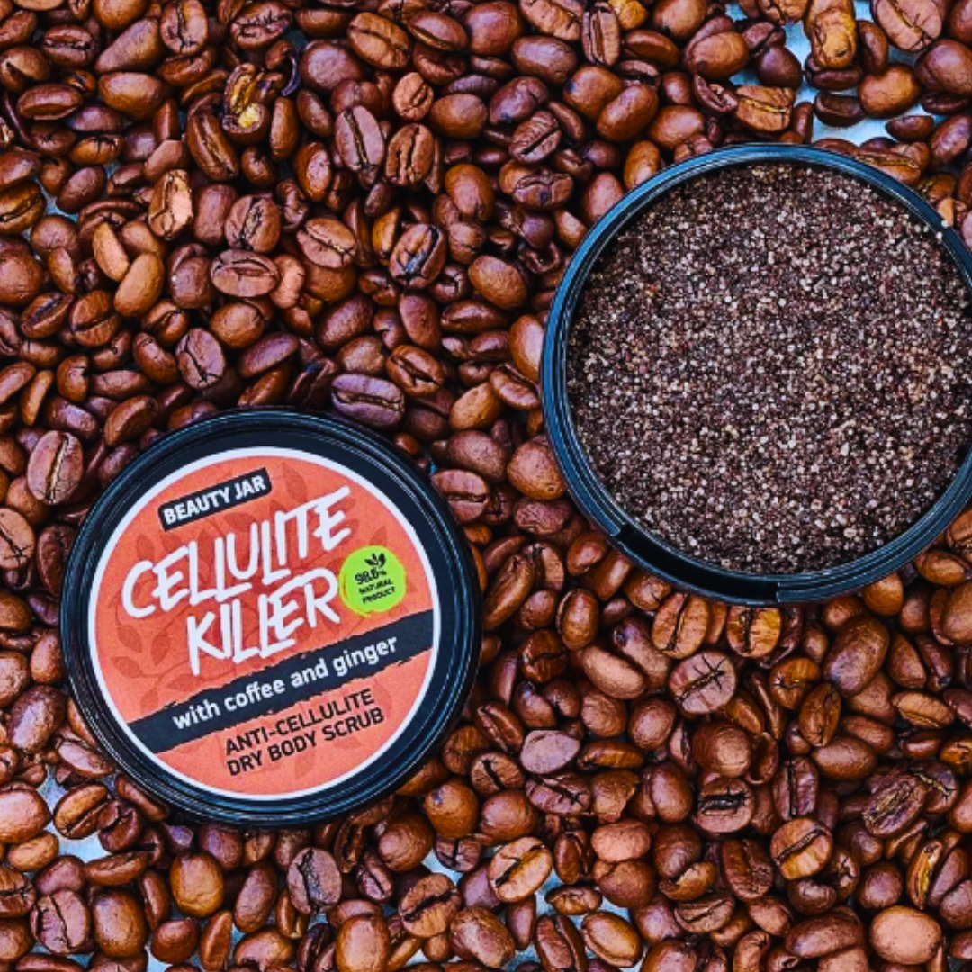 Slika proizvoda BEAUTY JAR Suhi piling za tijelo protiv celulita - Cellulite Killer 150g iz online apoteke Moja Farmacija - BIH