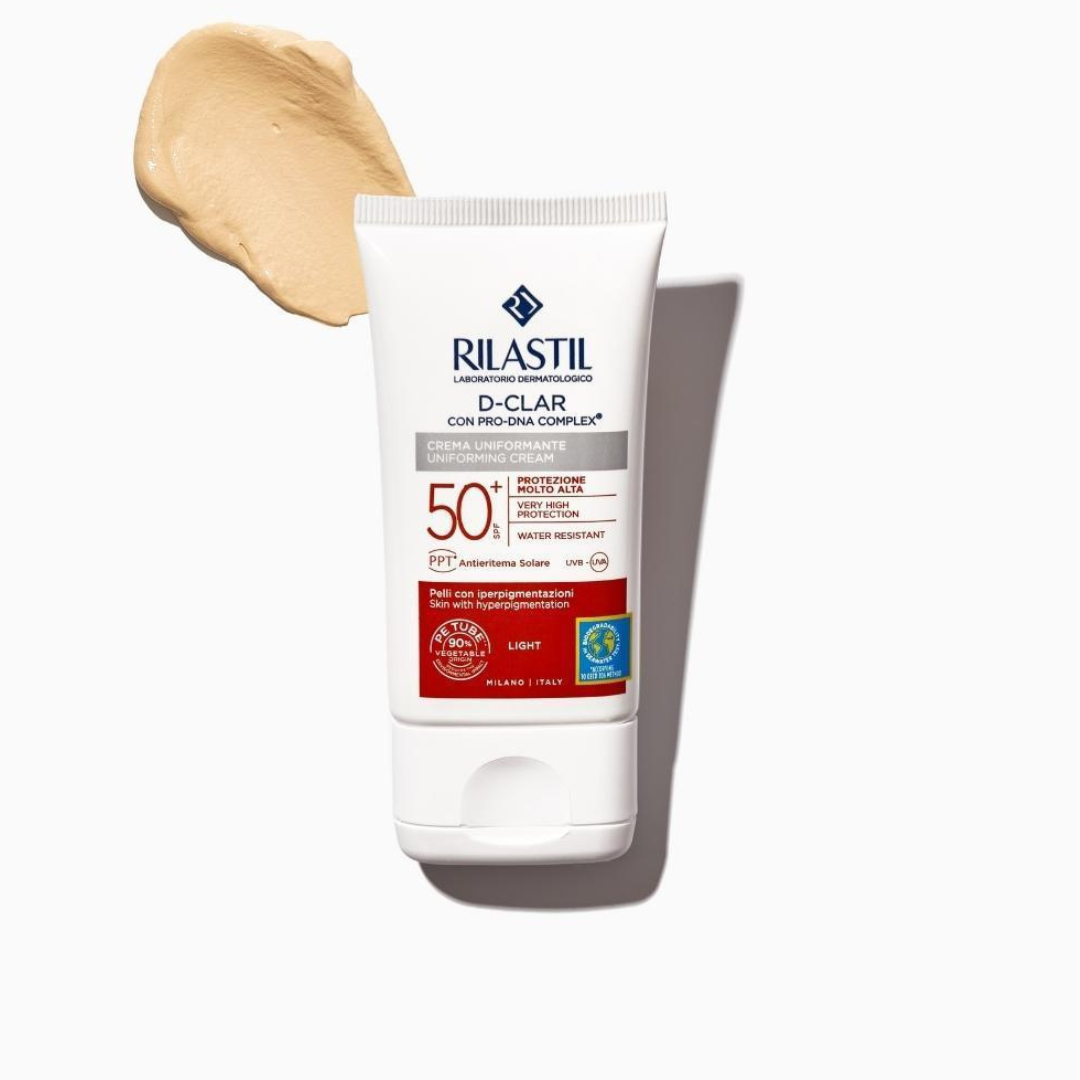 Slika proizvoda RILASTIL D-Clar tonirana krema SPF50+ 40ml iz online apoteke Moja Farmacija - BIH