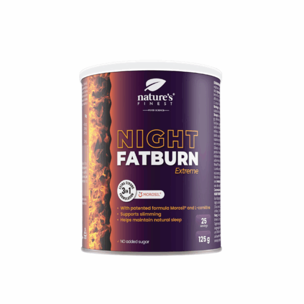 Slika proizvoda NATURE'S FINEST Night FatBurn extreme noćni sagorijevač masti 125g iz online apoteke Moja Farmacija - BIH