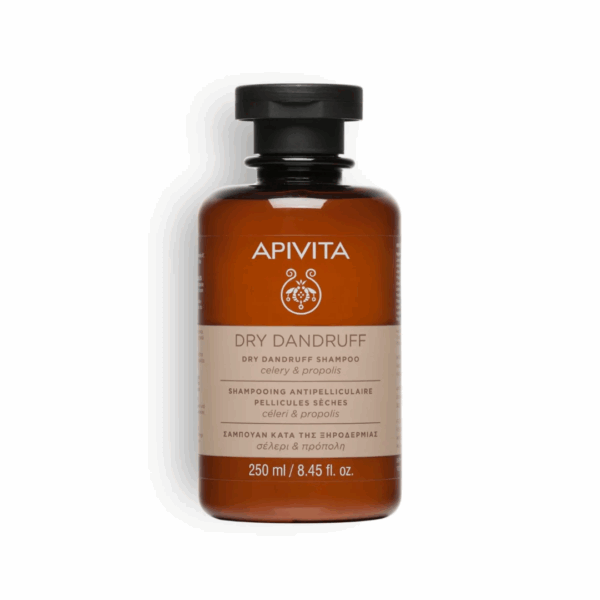 Slika proizvoda APIVITA Dry Dandruff šampon protiv suhe peruti 250ml iz online apoteke Moja Farmacija - BIH