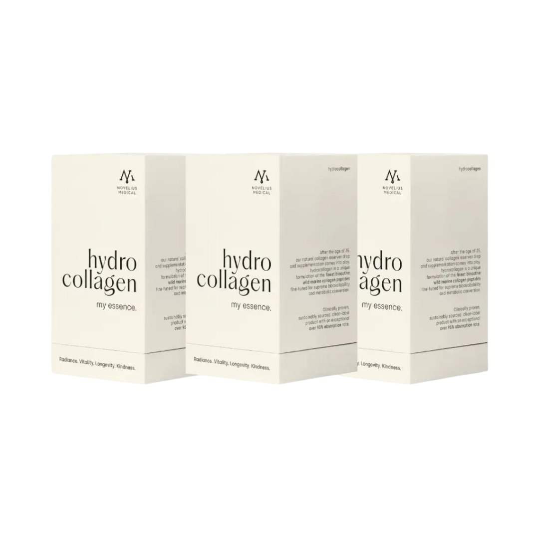 Slika proizvoda NOVELIUS Medical Hydro Collagen box 28x6g x3 pakovanja iz online apoteke Moja Farmacija - BIH