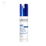 Uriage Age Lift intenzivni učvršćujući serum protiv bora u bočici na pumpicu.