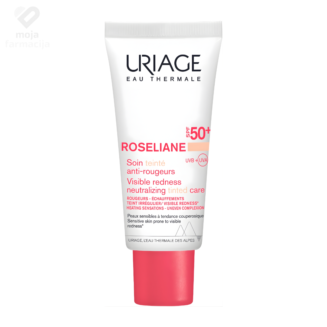 Uriage Roseliane tonirana krema SPF 50+ za svijetlu put